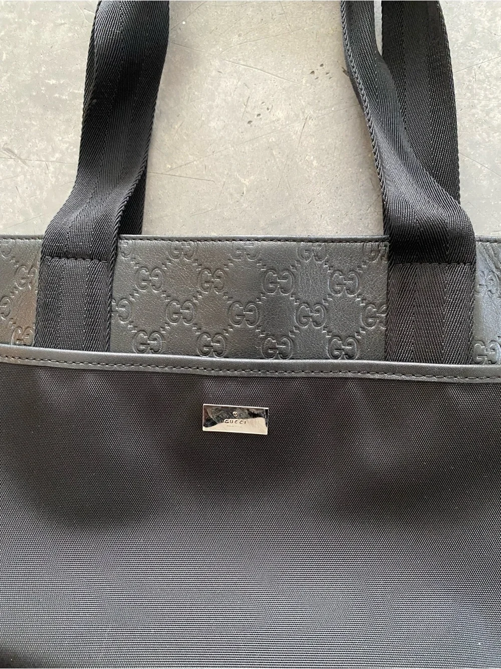 Gucci black tote